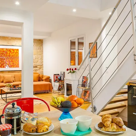 Spacious & Bright Loft Appartamento Parigi